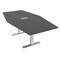Skutchi Designs 45.25 in W, 84 in L, 29 in H, Engineered Wood Top, Grey HAR-HEX.IR-46x84-T-ELEC-ASIANNIGHT - alternate 1